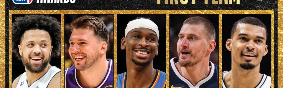 旺财28入口-NBA官宣最佳阵容：亚历山大约基奇全票一阵 杜兰特小卡进二阵